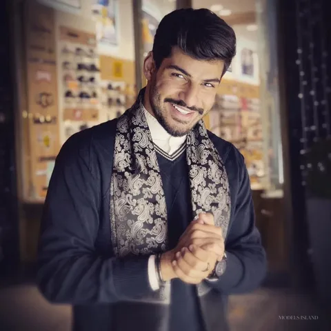 Lebanese male model in Dubai