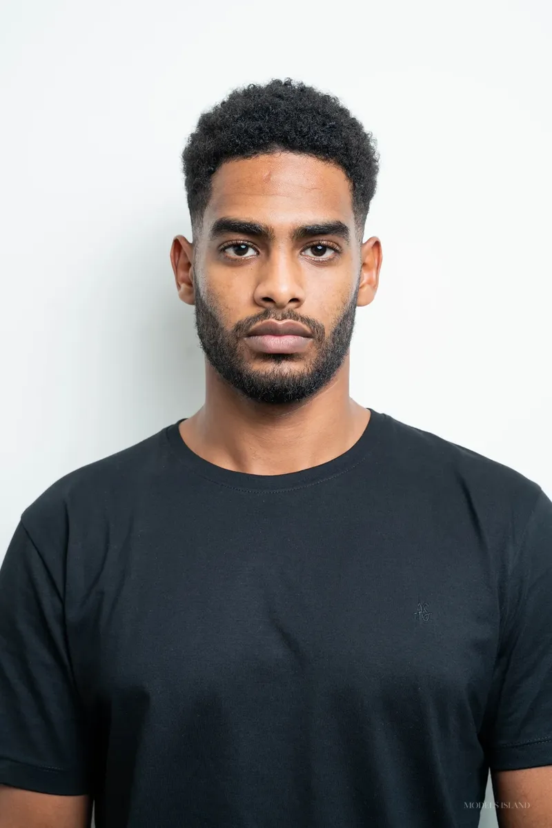 Ahmed, male model — Models Island M0082