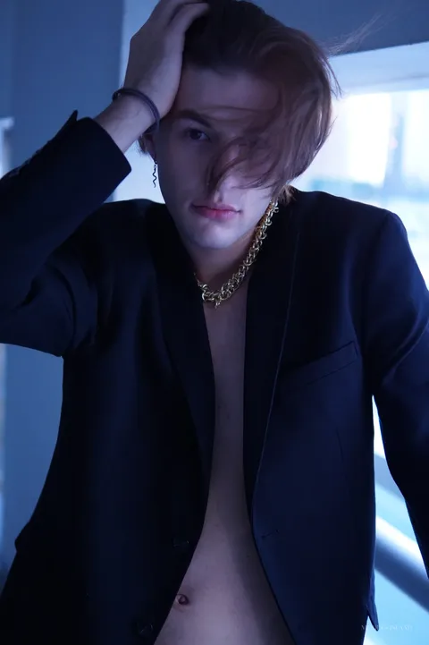 Russian male model in Dubai