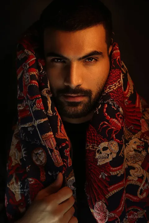 Indian  male model in Dubai