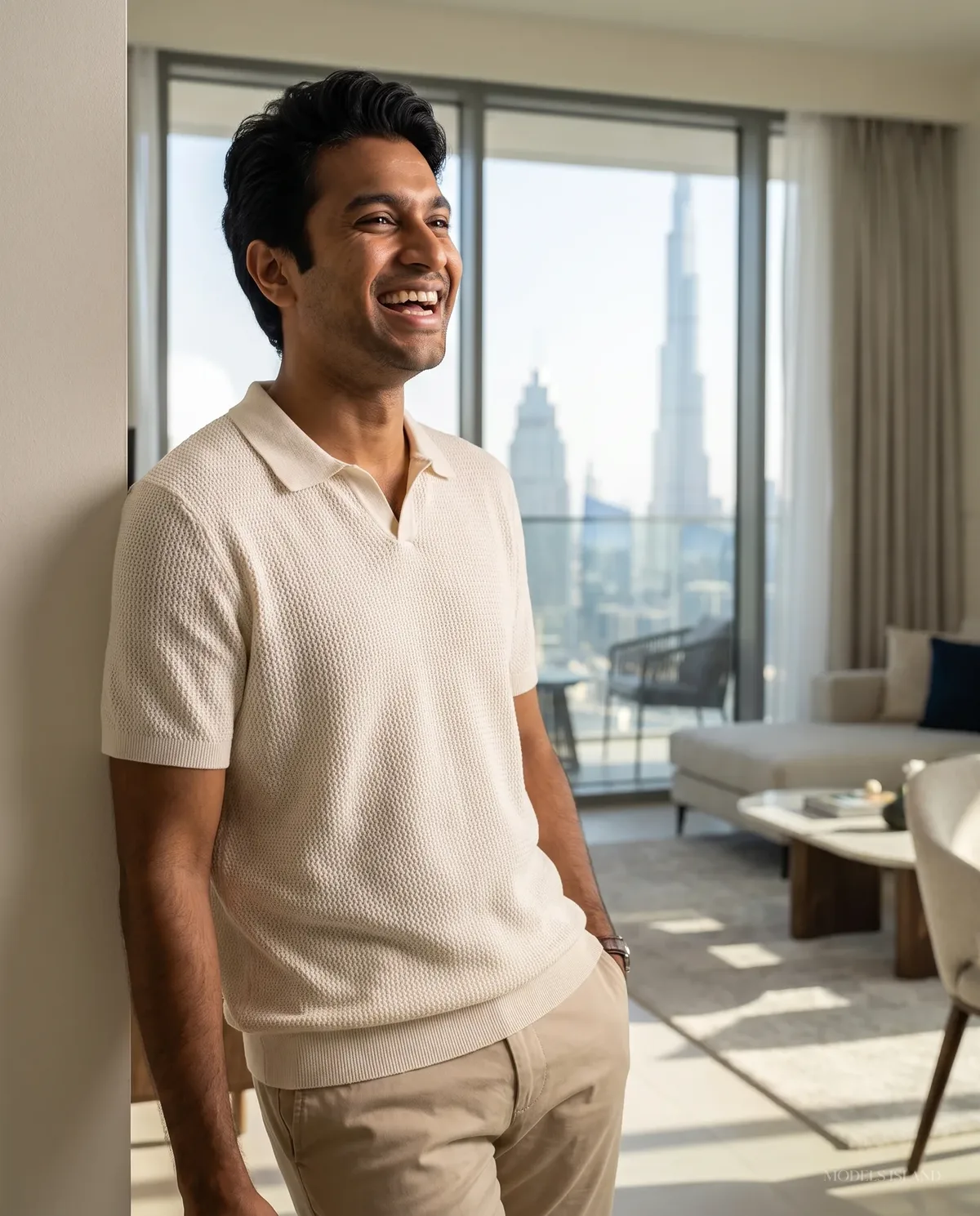 Arjun, AI-generated virtual model