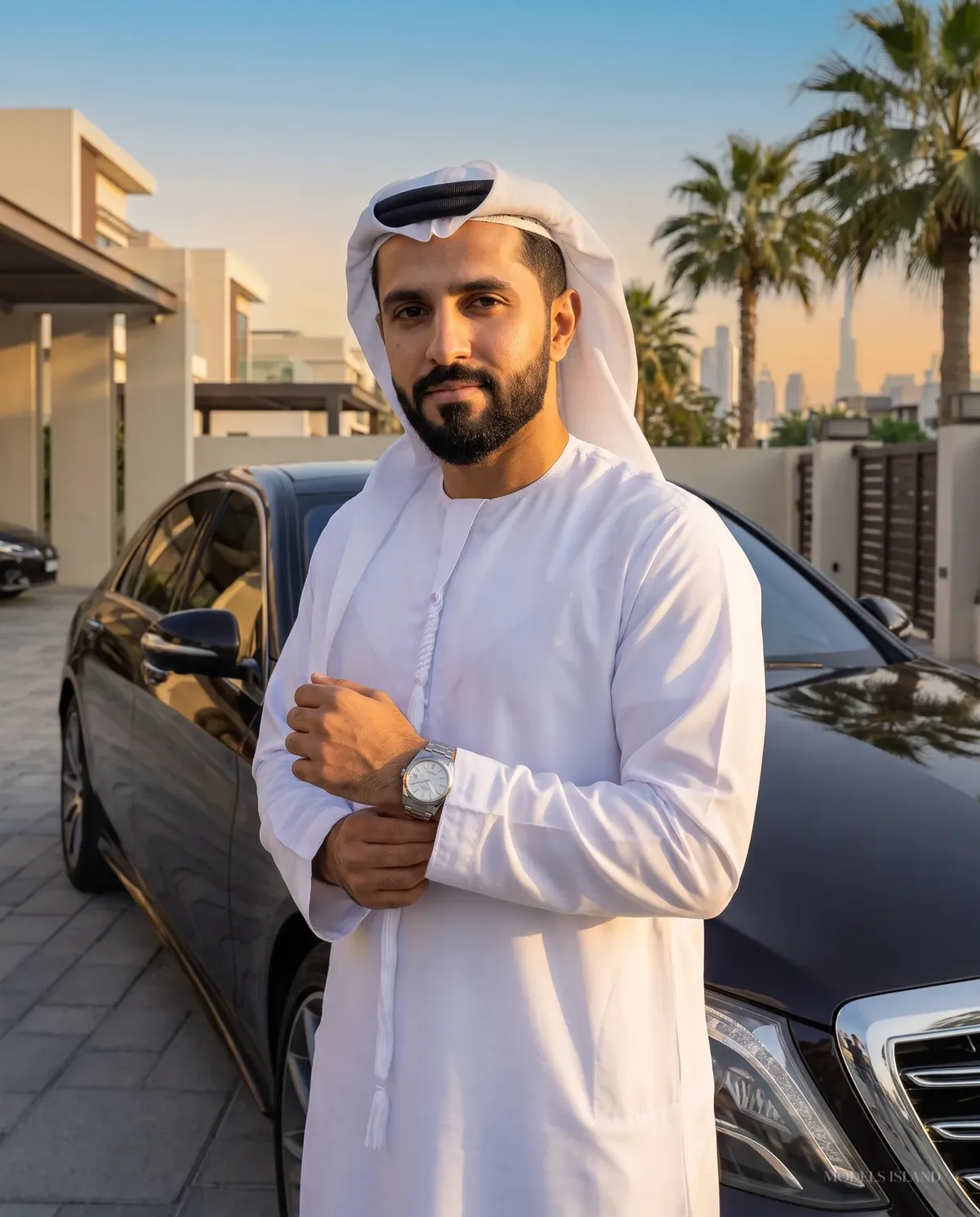 Rayan, AI-generated virtual model